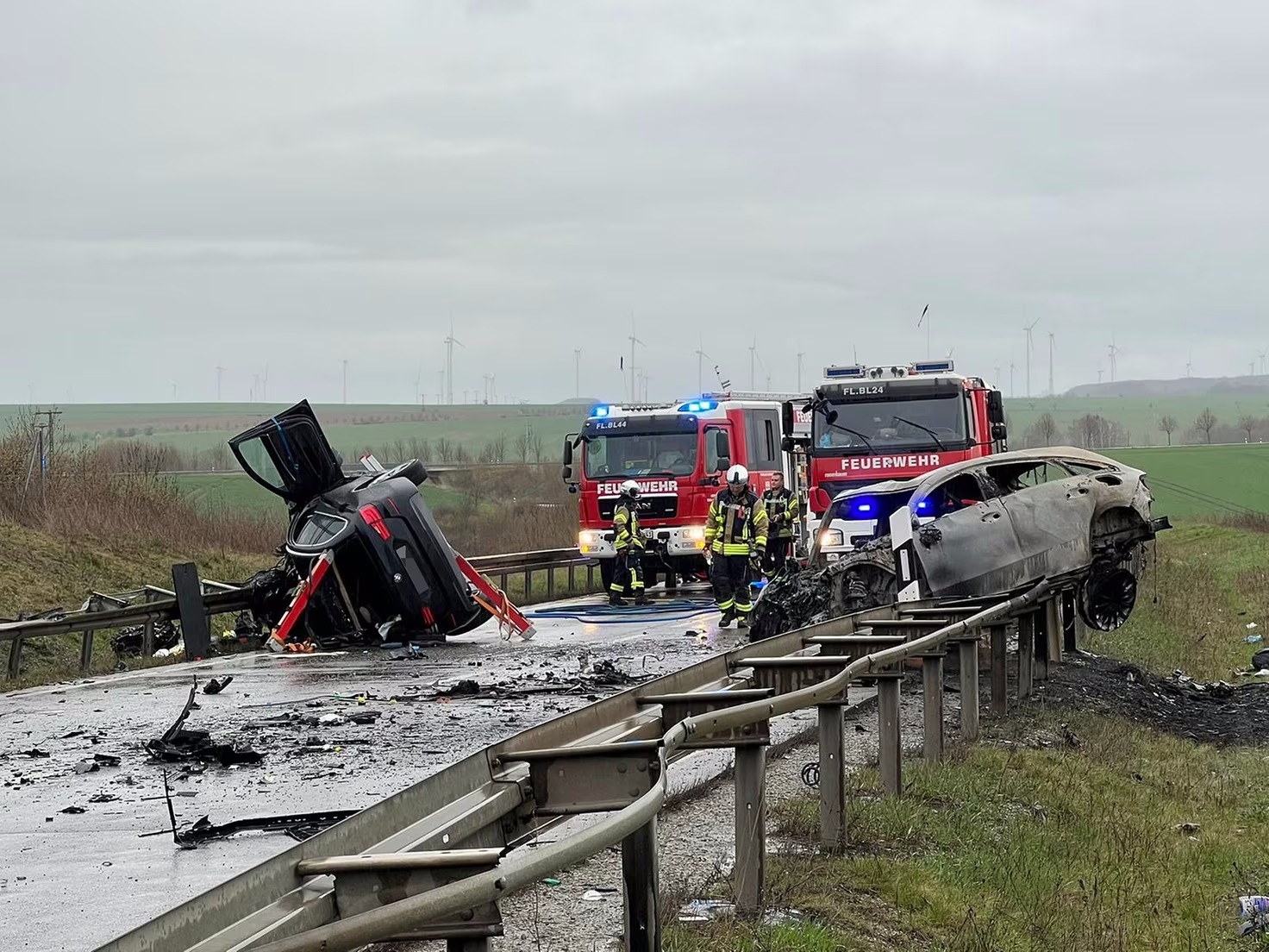 Accident grav în Germania Un șofer cu permisul de conducere anulat de