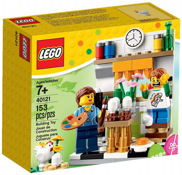 Set LEGO de ouă de vopsit de Paște