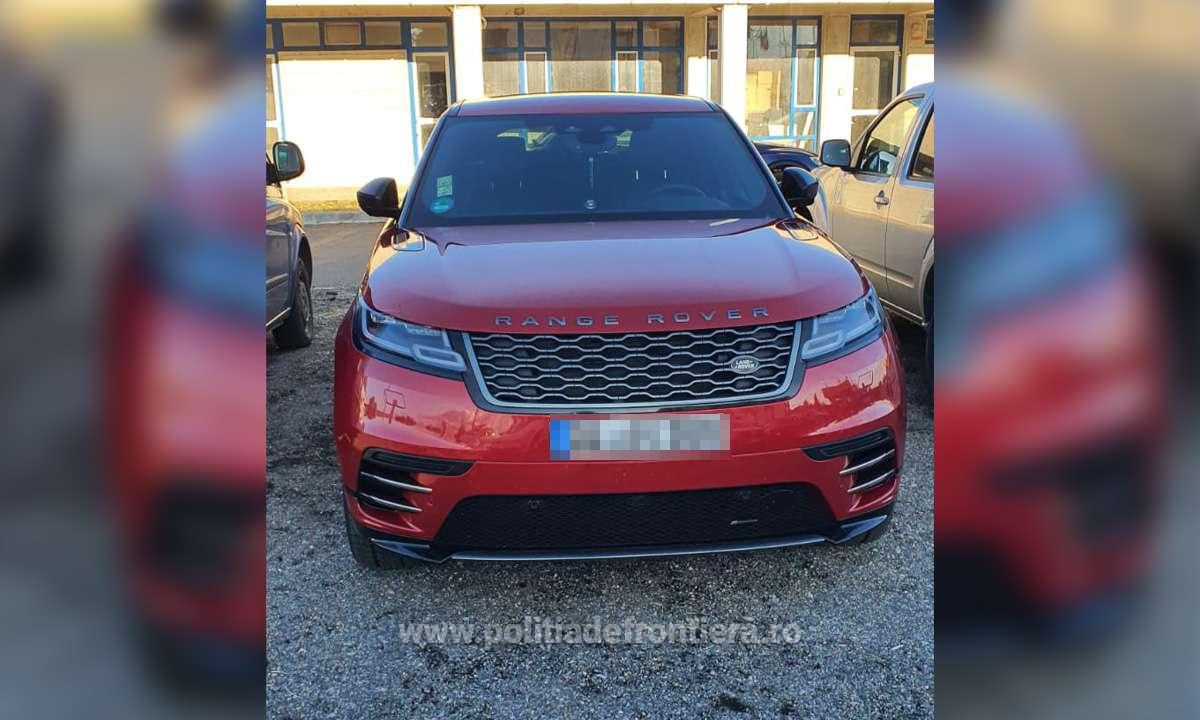 Range Rover de 100.000 de euro, oprit la PTF Borș. Ce au descoperit polițiștii (FOTO)